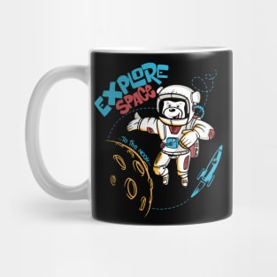 Teddy Bear Astronaut Mug